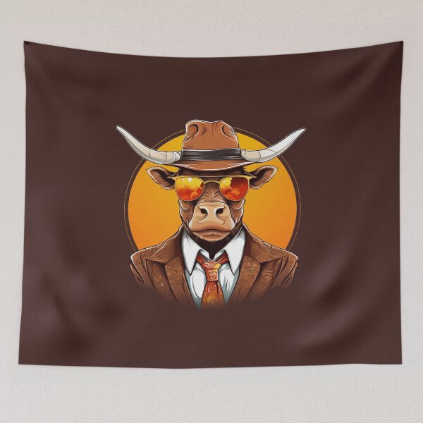 Item preview, Retro Bull: The Vintage Investor Edition designed and sold by elmindo.