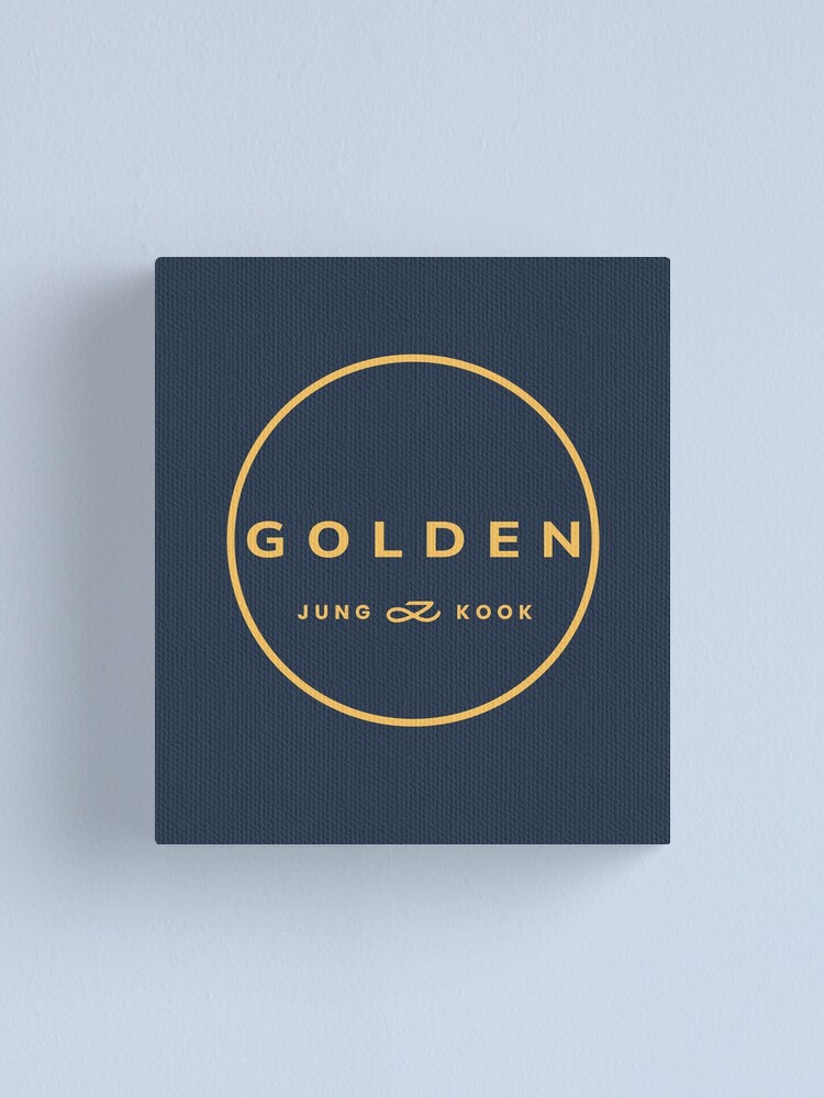 Jungkook Golden album circle logo, Jungkook Seven, BTS