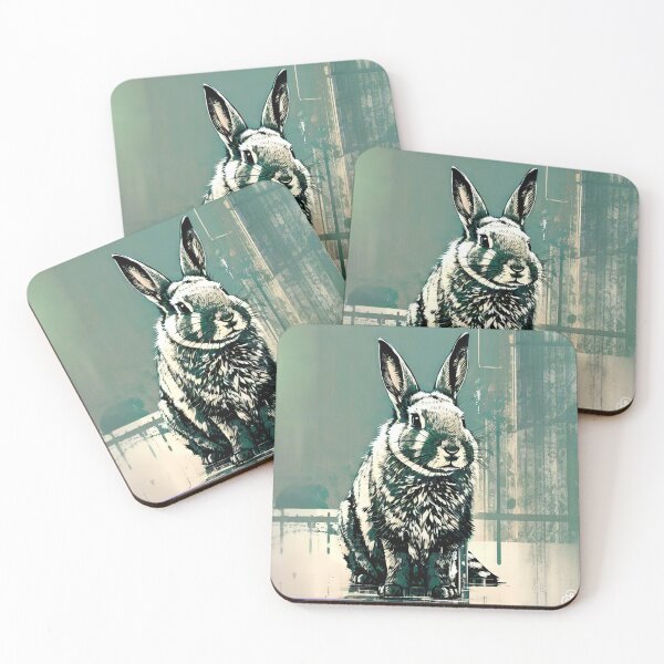 Item preview, Hare, rabbit, bunny 004 designed and sold by RGBprints.
