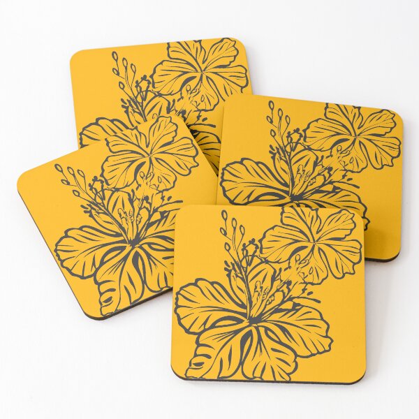 Item preview, Dark hawaiian black flower designed and sold by kreafox.