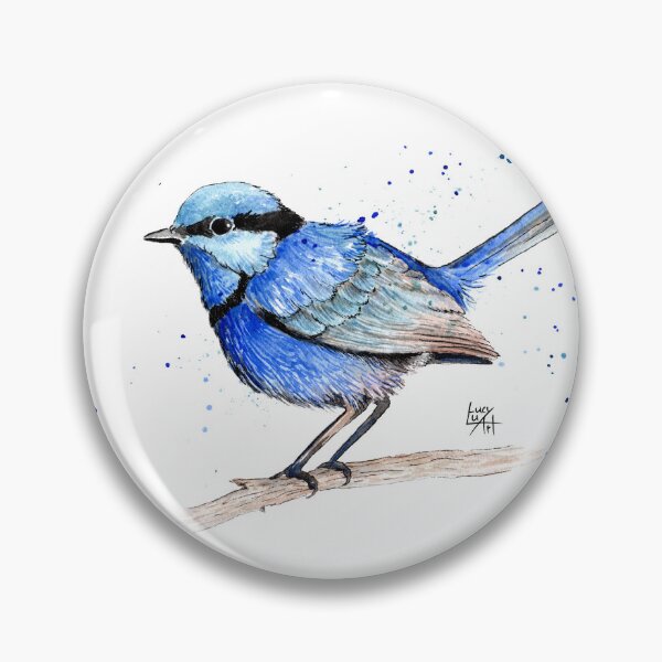 Item preview, Splendid Fairy Wren designed and sold by lucyluart.