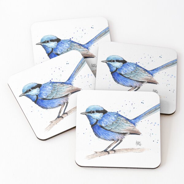 Item preview, Splendid Fairy Wren designed and sold by lucyluart.