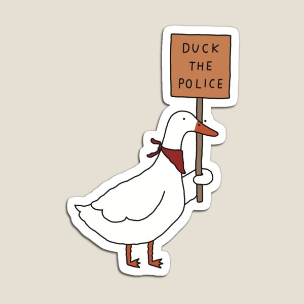 Item preview, duck the police designed and sold by tuerannja.