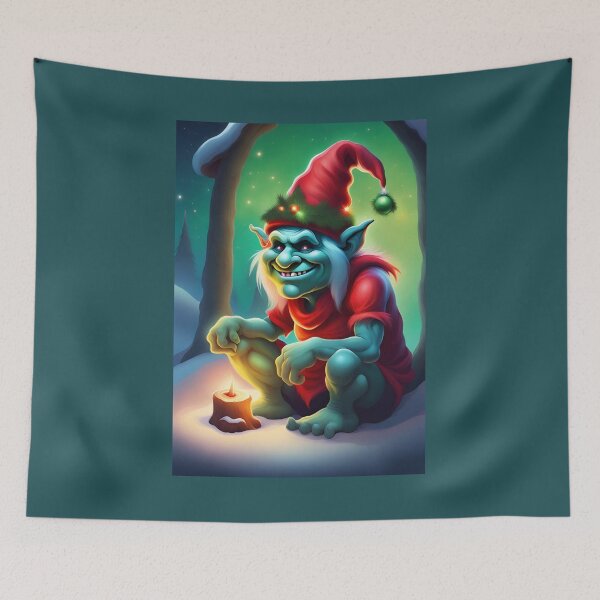 Item preview, Creepy Christmas Troll designed and sold by GleamingGiant.