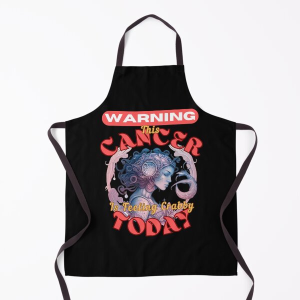 Item preview, Warning: This Cancer Is Feeling Crabby Today. cancer sayings designed and sold by ZodiacWonders.