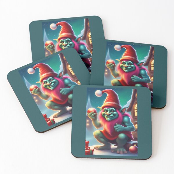Item preview, Lucky Red Christmas Troll designed and sold by GleamingGiant.