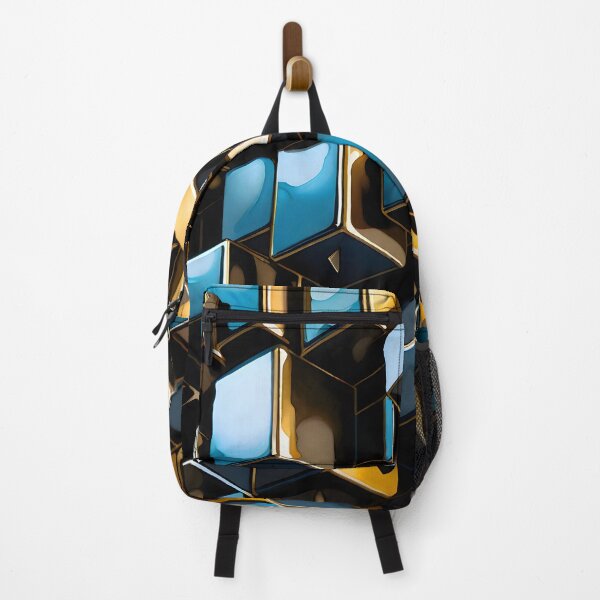Item preview, Cubes in most in gold and blue colors with a beautiful metal titanium shine designed and sold by CoolVisionStd.