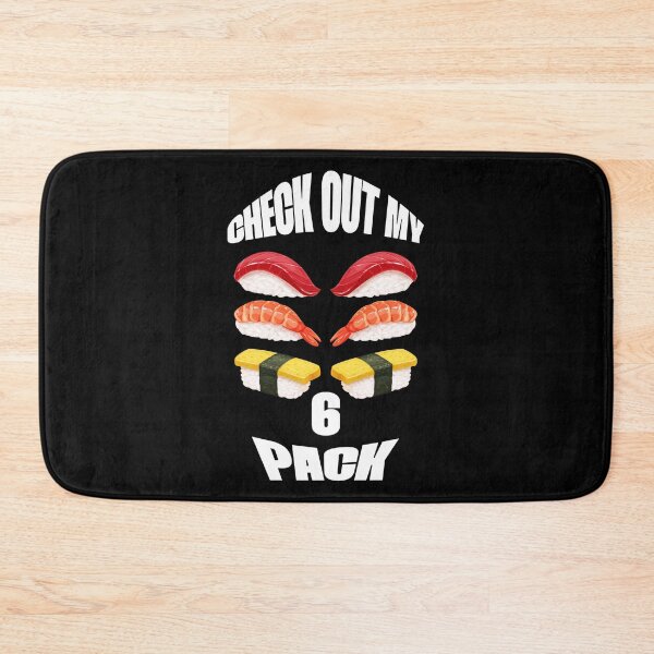 Item preview, check out my six pack with sushi designed and sold by cocokara999.