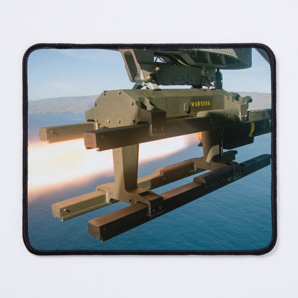 Item preview, STK109178M-An AGM-114B Hellfire missile is launched from an MH-60S Seahawk. designed and sold by StocktrekImages.