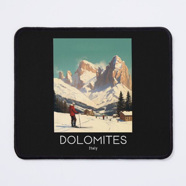 Item preview, A Vintage Travel Illustration of Dolomites - Italy  designed and sold by GoodOldVintage.