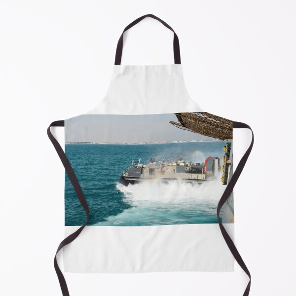 Item preview, STK109173M-A Landing Craft Air Cushion departs from USS New York. designed and sold by StocktrekImages.