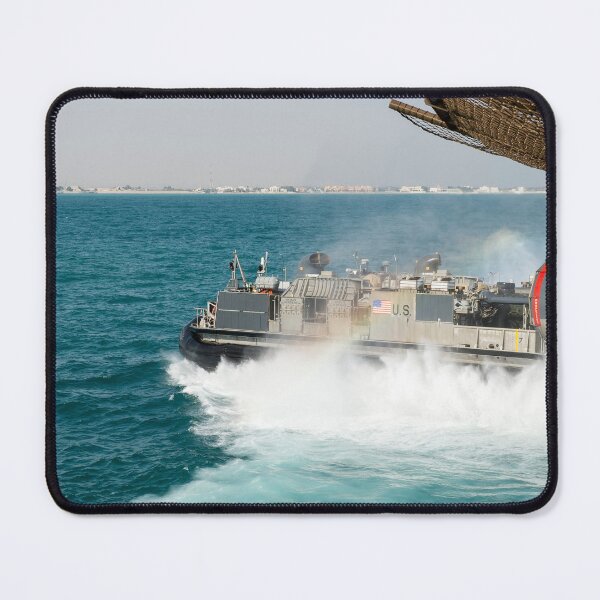 Item preview, STK109173M-A Landing Craft Air Cushion departs from USS New York. designed and sold by StocktrekImages.