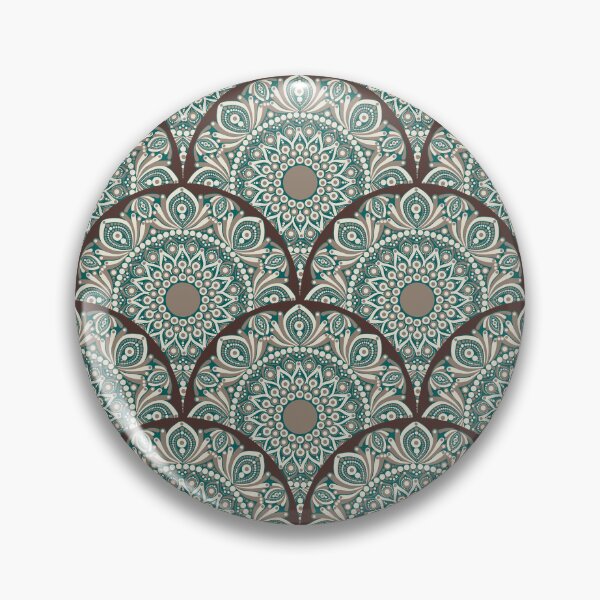Item preview, East Fork Night Swim and Molasses Cafe Latte Dot Mandala Scale designed and sold by Triplicate Limited.