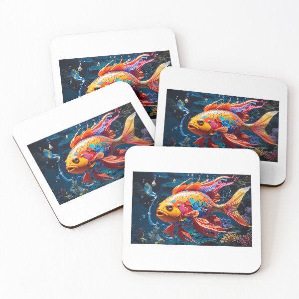Item preview, Colorful magic sea fish, make your life smile designed and sold by Ohar21.