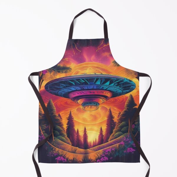Item preview, UFO Energy Field Sunset designed and sold by GleamingGiant.