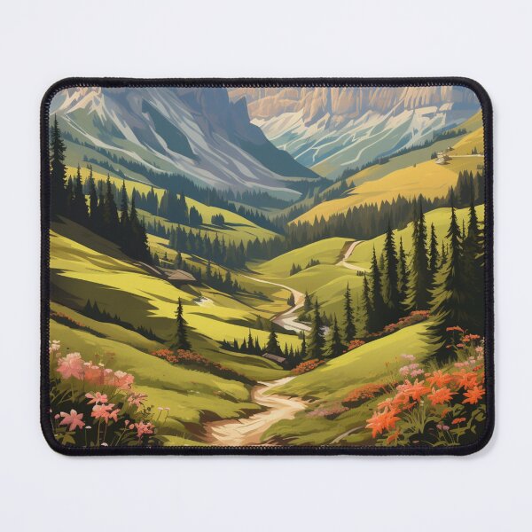 Item preview, A Vintage Travel Illustration of Dolomites - Italy  designed and sold by GoodOldVintage.