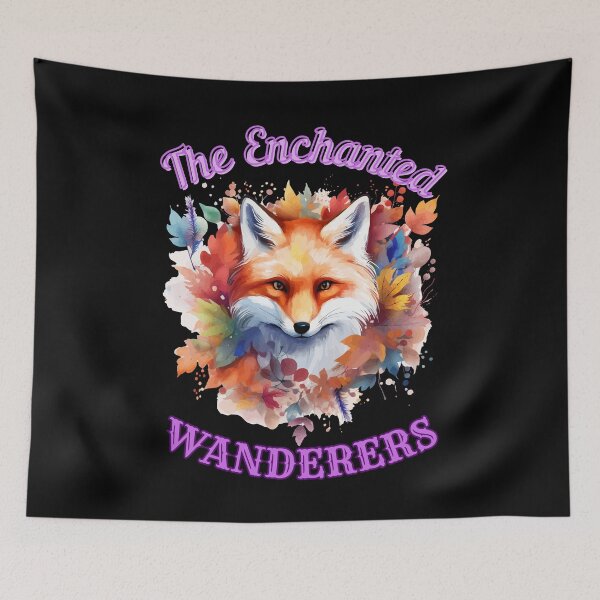 Item preview, The Enchanted Wanderers. fox boho designed and sold by FoxVibes.