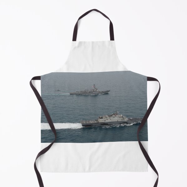 Item preview, STK109163M-USS Fort Worth and USS Sampson operating in the Java Sea. designed and sold by StocktrekImages.