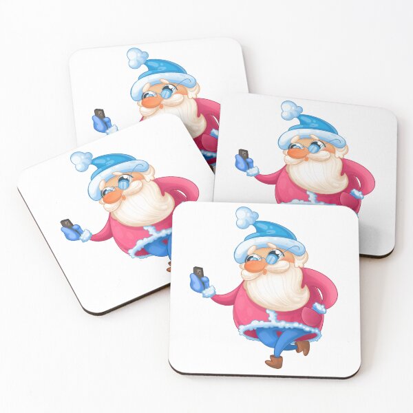 Item preview, Christmas New Year Santa Claus phone glasses cute funny designed and sold by Folomkina-store.