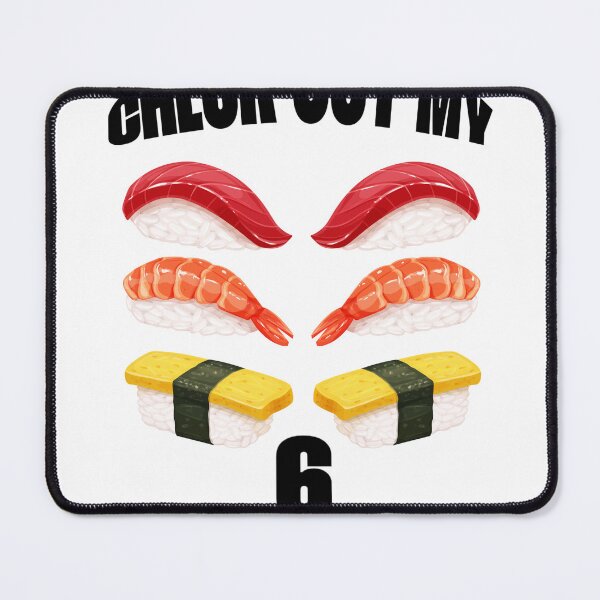 Item preview, check out my six pack with sushi designed and sold by cocokara999.