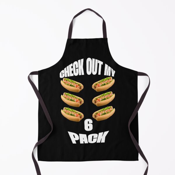 Item preview, Check Out My Six 6 Pack With hot dog designed and sold by cocokara999.
