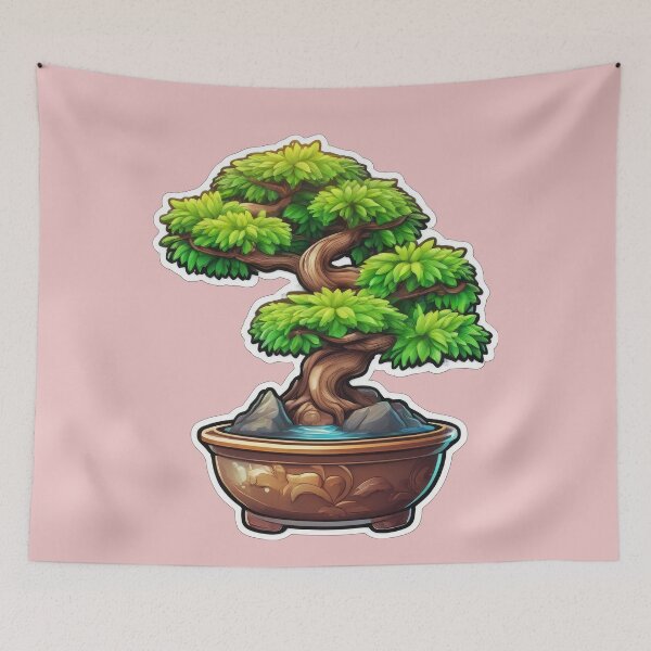Item preview, Cute Bonsai Tree designed and sold by Bilisik.
