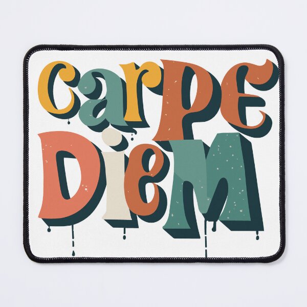 Item preview, Carpe Diem Retro Colour designed and sold by LittleHappies.