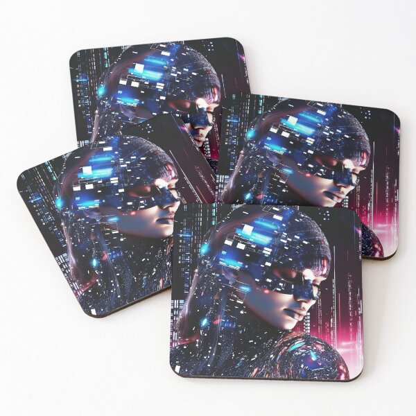 Item preview,  futuristic girl designed and sold by Whimsicalhub.