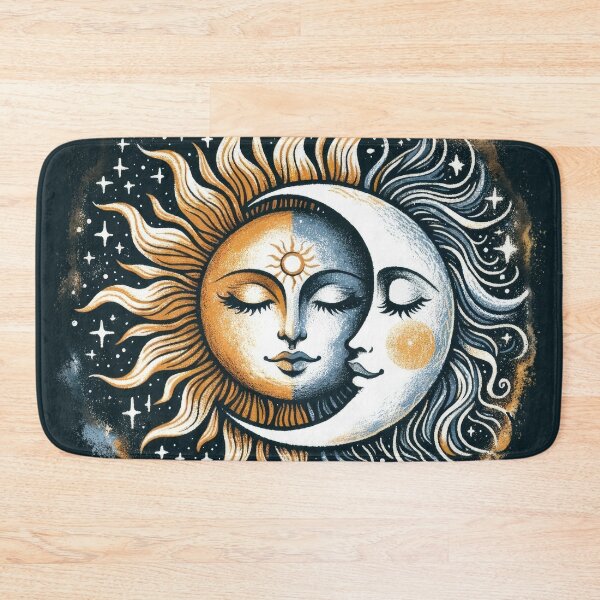 Item preview, Vintage Sun and Moon Solar Eclipse designed and sold by Odd World.