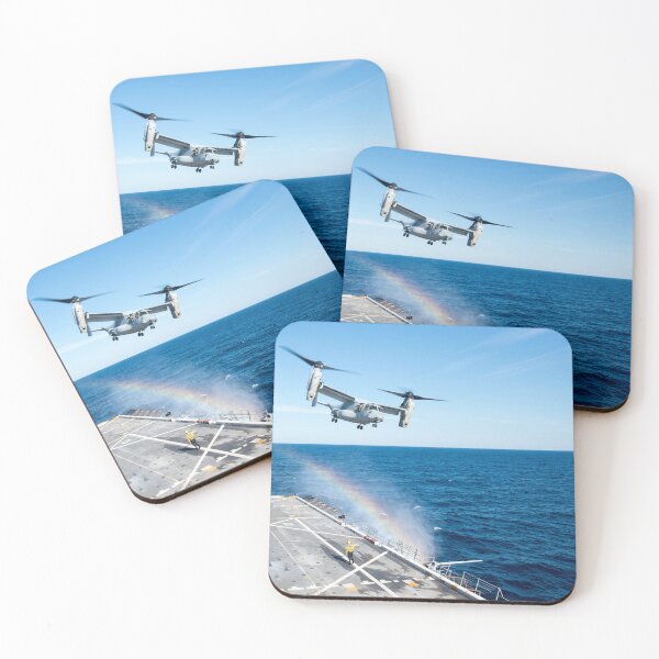 Item preview, STK109158M-An MV-22B Osprey takes off from the flight deck of USS New York. designed and sold by StocktrekImages.