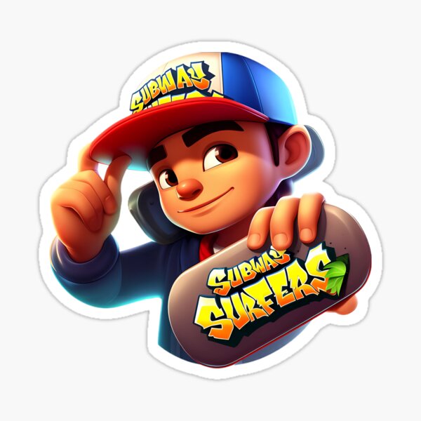 Retro Badge Subway Surfers Jake - Subway Surfers - Pin