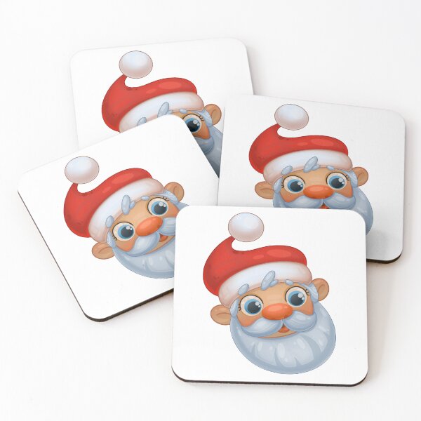 Item preview, Santa Claus portrait with a red beard designed and sold by Folomkina-store.
