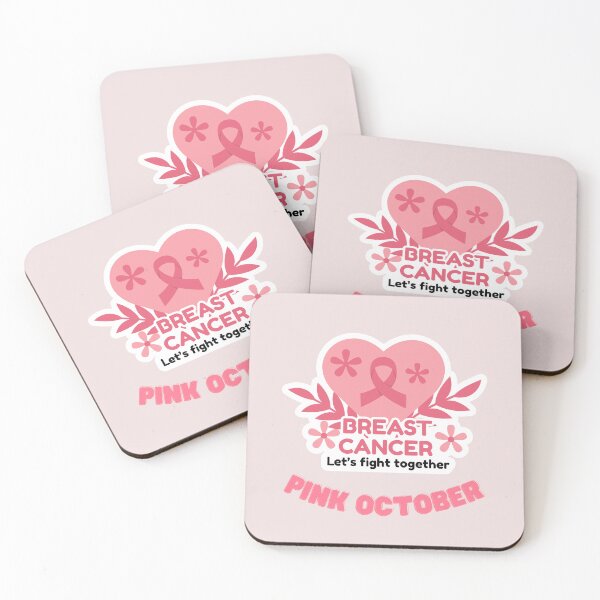 Item preview, Pink October-Join the Fight: Hope for a Breast Cancer-Free World on pink bg designed and sold by mndesignworx.