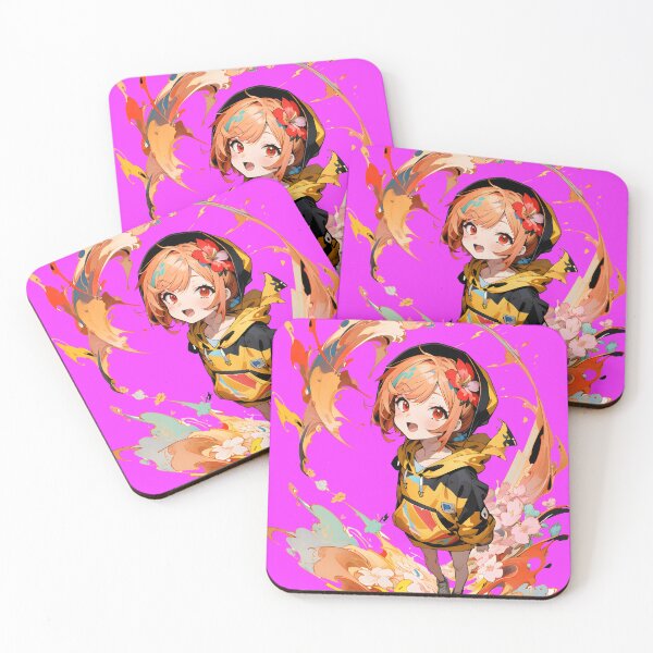 Item preview, Cosy little girl playing with colours designed and sold by Animepic222.