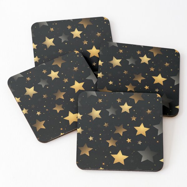 Item preview, Stars on black background designed and sold by FlyingRaven1.