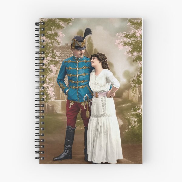 Item preview, Austrian Hussar with girlfriend ca 1910 designed and sold by Mario  Unger.