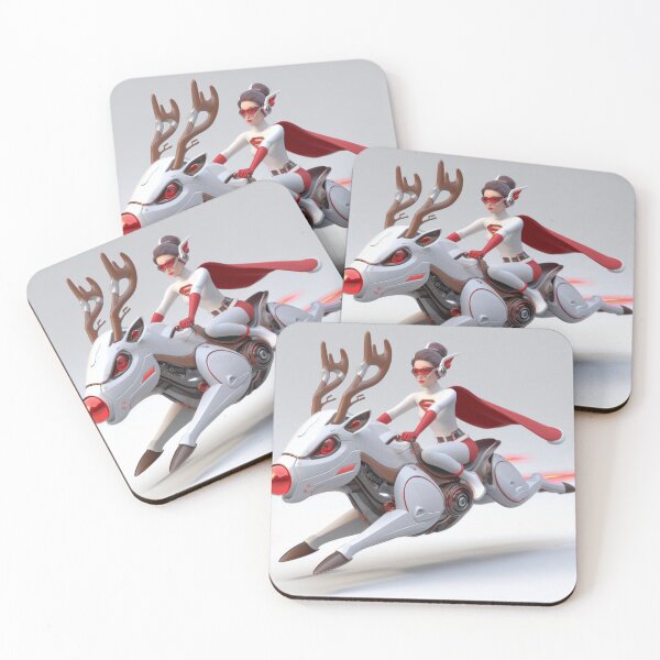 Item preview, futuristic, santa claus designed and sold by KICIART.