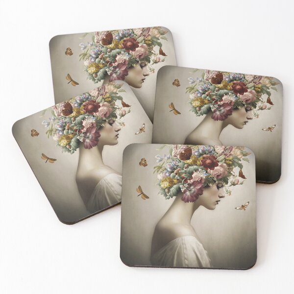 Item preview, Vintage Flower Girl Nightgarden designed and sold by UtArt.