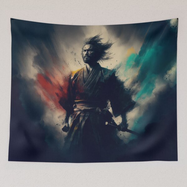 Item preview, Samurai Warrior Art  designed and sold by blindninja.