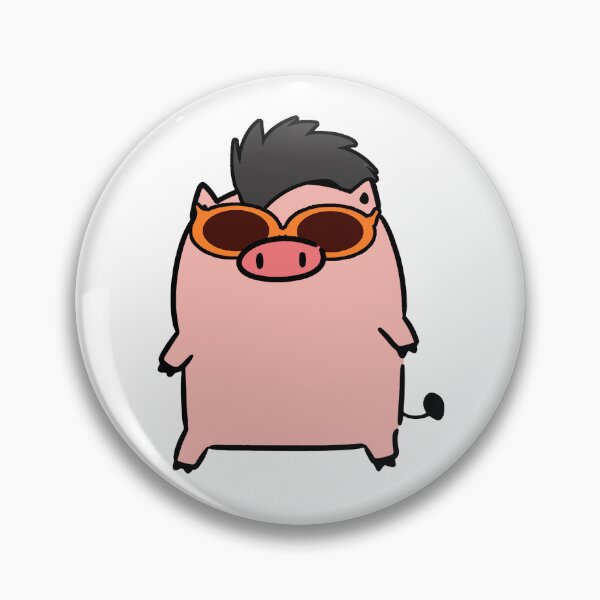 Item preview, Cool Pig With Sunglasses Rock Style designed and sold by Yellowriversss.