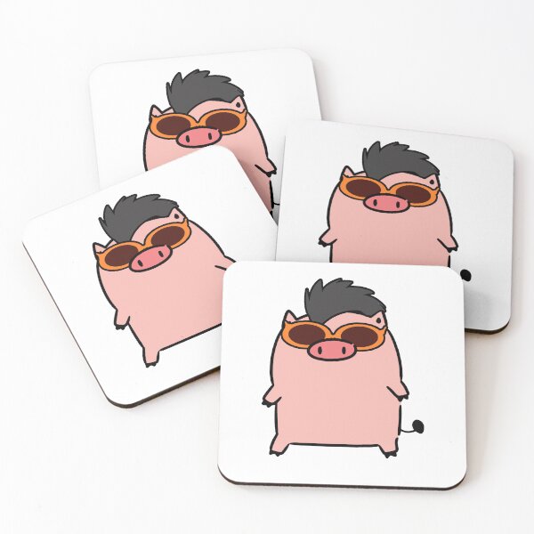 Item preview, Cool Pig With Sunglasses Rock Style designed and sold by Yellowriversss.