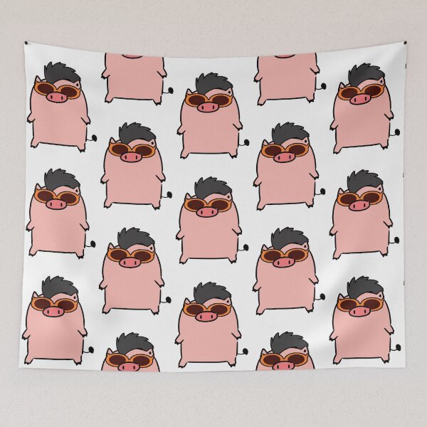 Item preview, Cool Pig With Sunglasses Rock Style designed and sold by Yellowriversss.