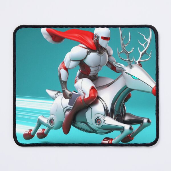 Item preview, futuristic, santa claus designed and sold by KICIART.