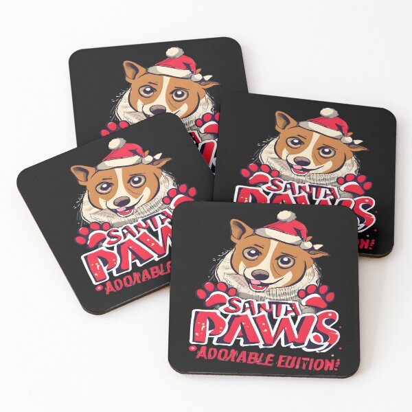 Item preview, A Doggy Christmas - Santa Paws - Adorable Edition designed and sold by Wishing-Wings.