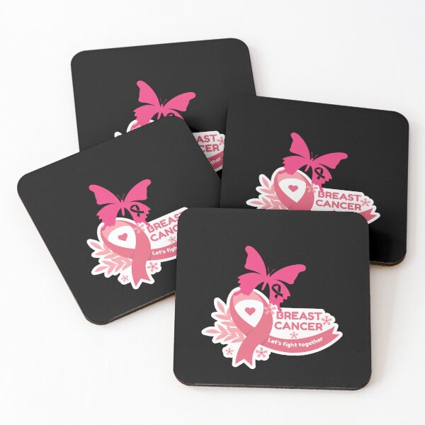 Item preview, Pink October-Join the Fight: Hope for a Breast Cancer-Free World-Black BG designed and sold by mndesignworx.