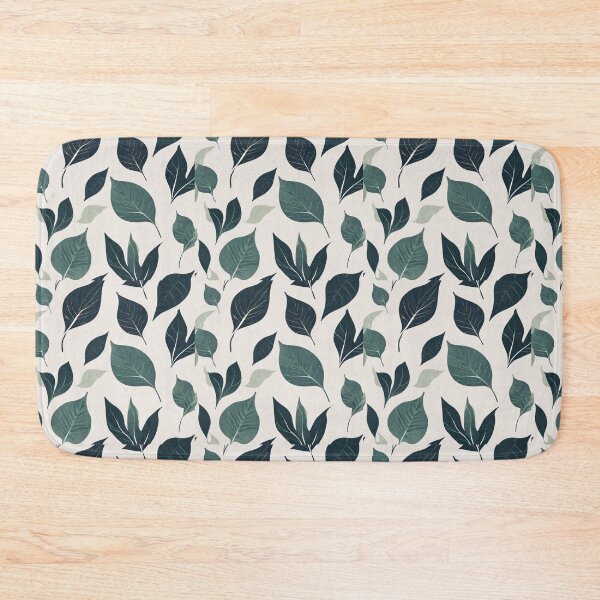 Item preview, green leaves pattern designed and sold by coolsima.