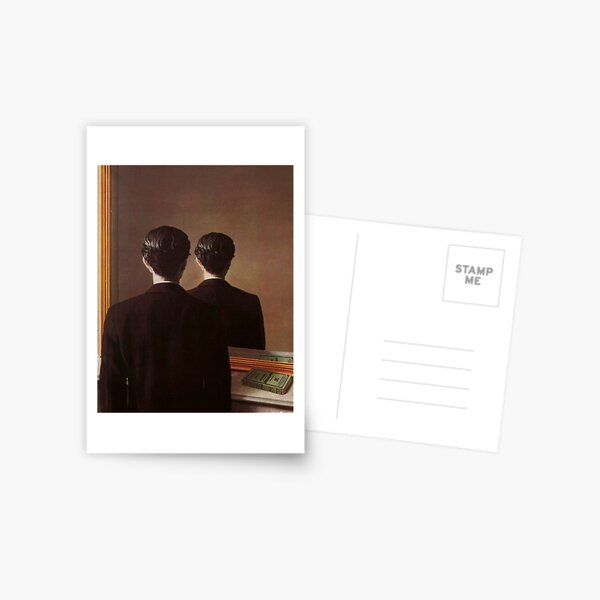 Not to Be Reproduced(La reproduction interdite)-René Magritte Postcard