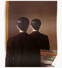 Póster No se debe reproducir (La reproducción interdite) -René Magritte