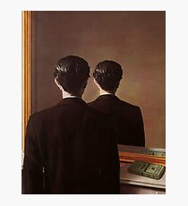 Nicht zu reproduzieren (La reproduktion interdite) -René Magritte Fotodruck