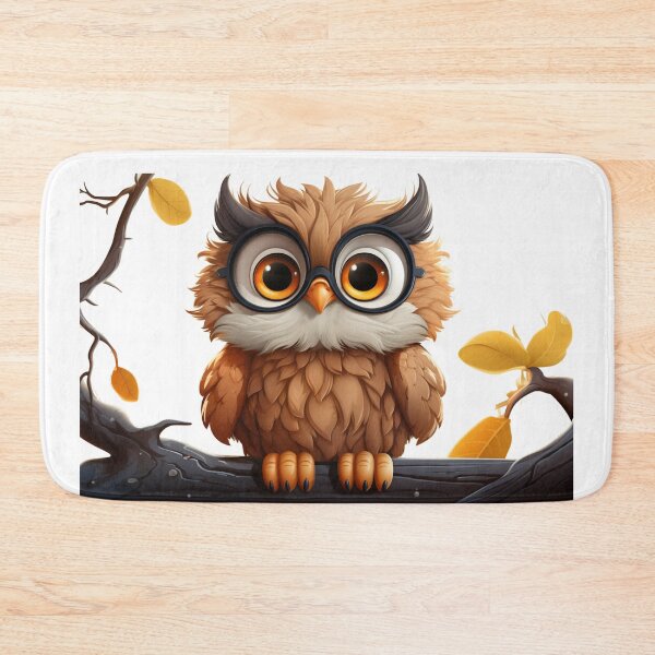 Item preview, Mr. Smarty Pants Owl, Cartoon Style Cute Animal designed and sold by SeanTheBeard.